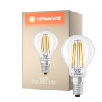 Ledvance Classic LED E14 Birne Fadenlampe Klar 2.2W 470lm - 827 Extra Warmweiß | Ersatz Für 40W